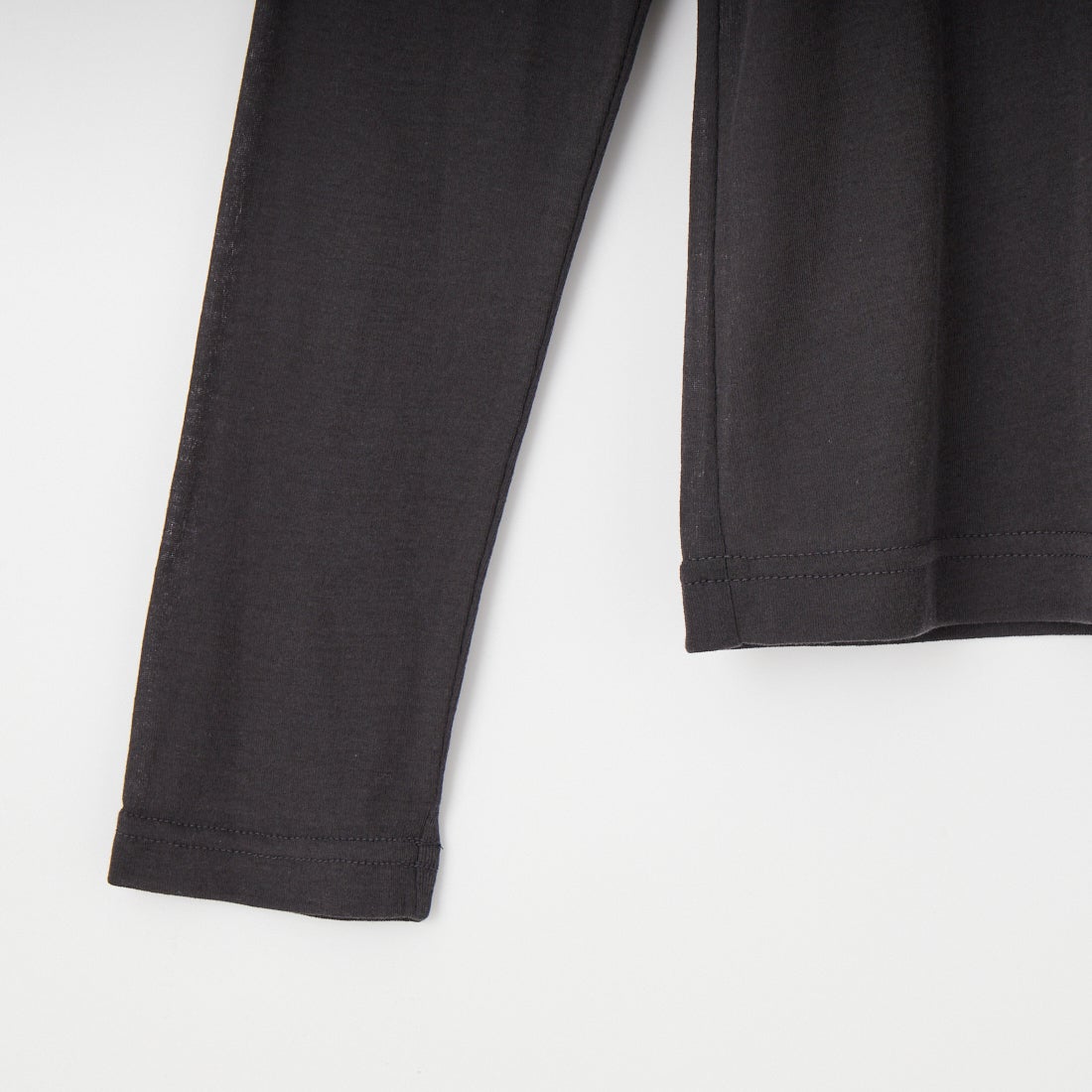 USINE [ユジーヌ] コットンシアーロングスリーブTシャツ [21267069] 003 ﾁｬｺｰﾙ/