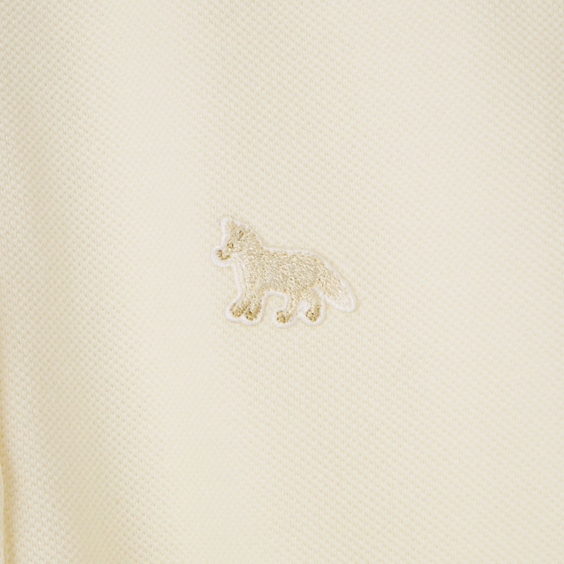 MAISON KITSUNE [メゾン キツネ] ベビーフォックス クロップドポロシャツ [PW00204KP0001] 0063 NOBLE