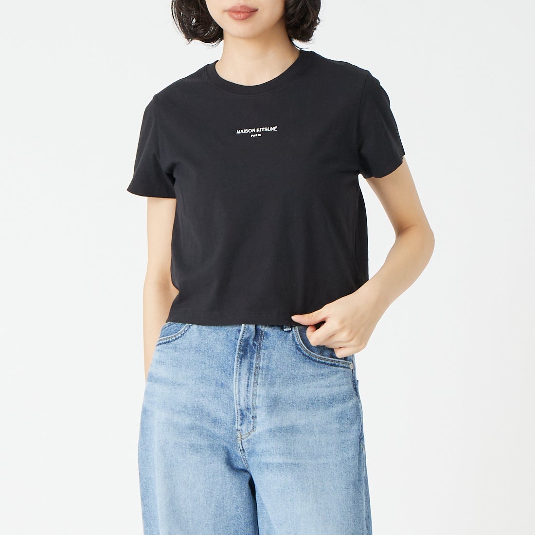 P199 BLACK&&モデル身長：162cm 着用サイズ：S&&