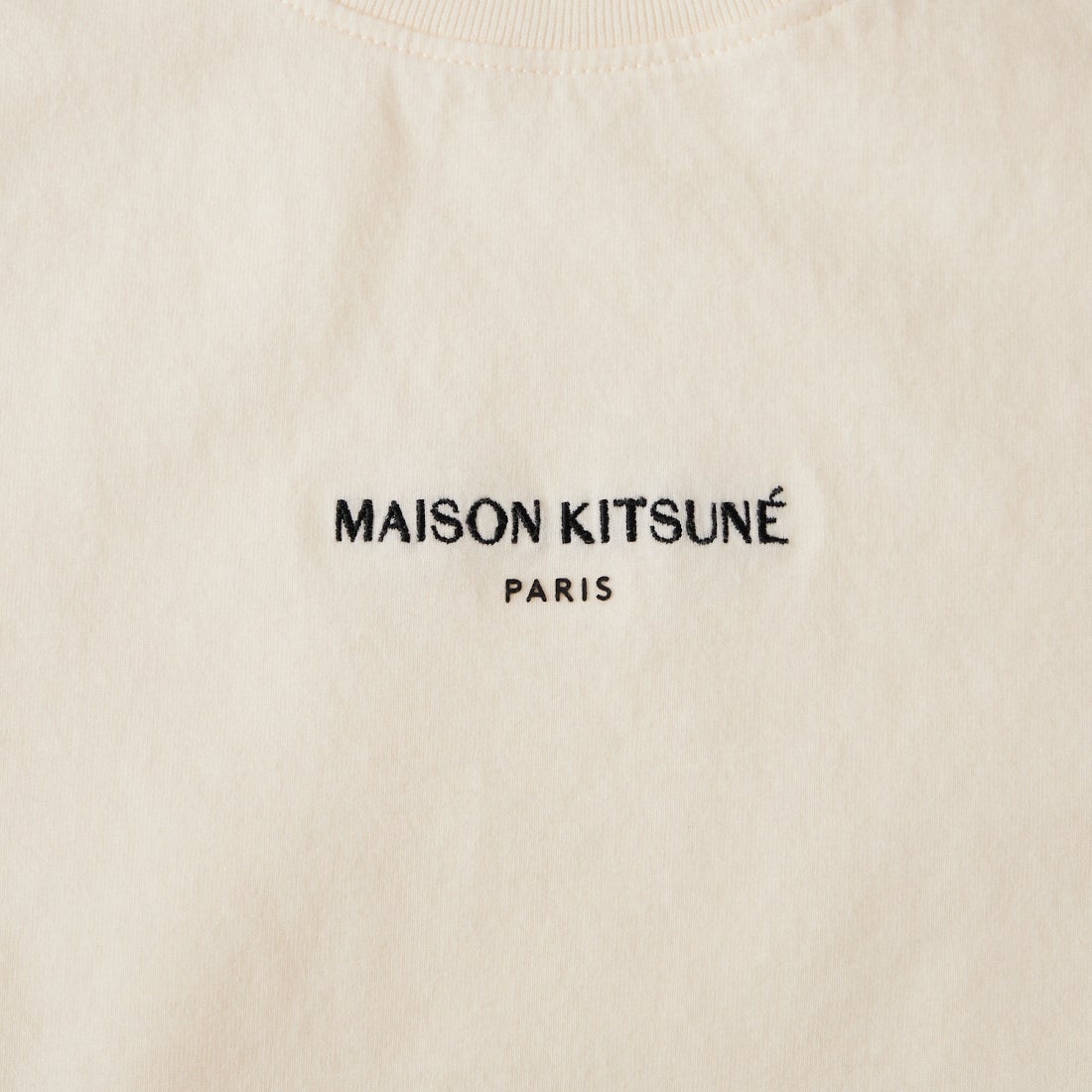 MAISON KITSUNE [メゾン キツネ] MAISON KITSUNE PARIS ベビーTシャツ [QW00100KJ7026] 0063 NOBLE