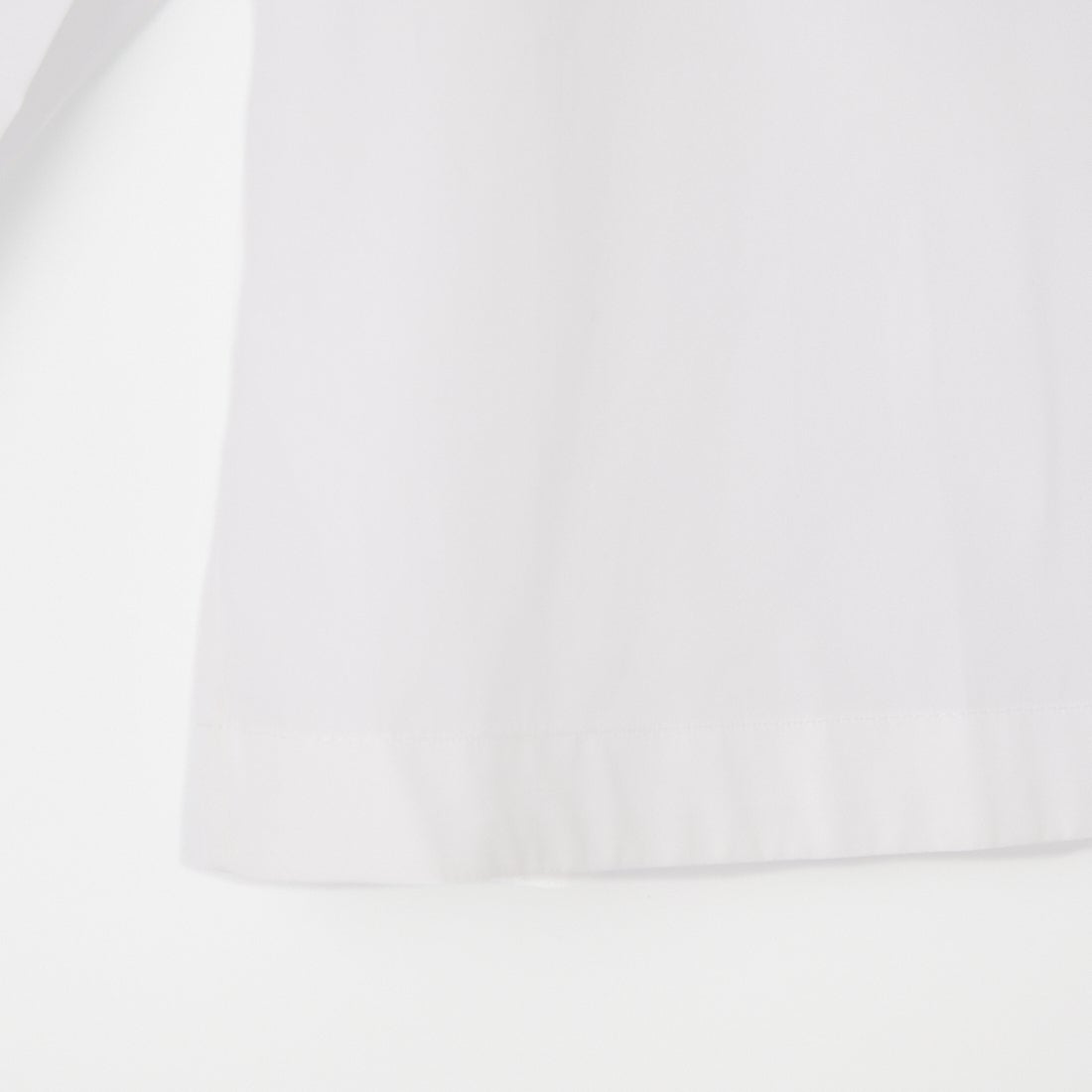 MAISON KITSUNE [メゾン キツネ] ベビーフォックス クロップドシャツ [QW00402WC0026] P100 WHITE