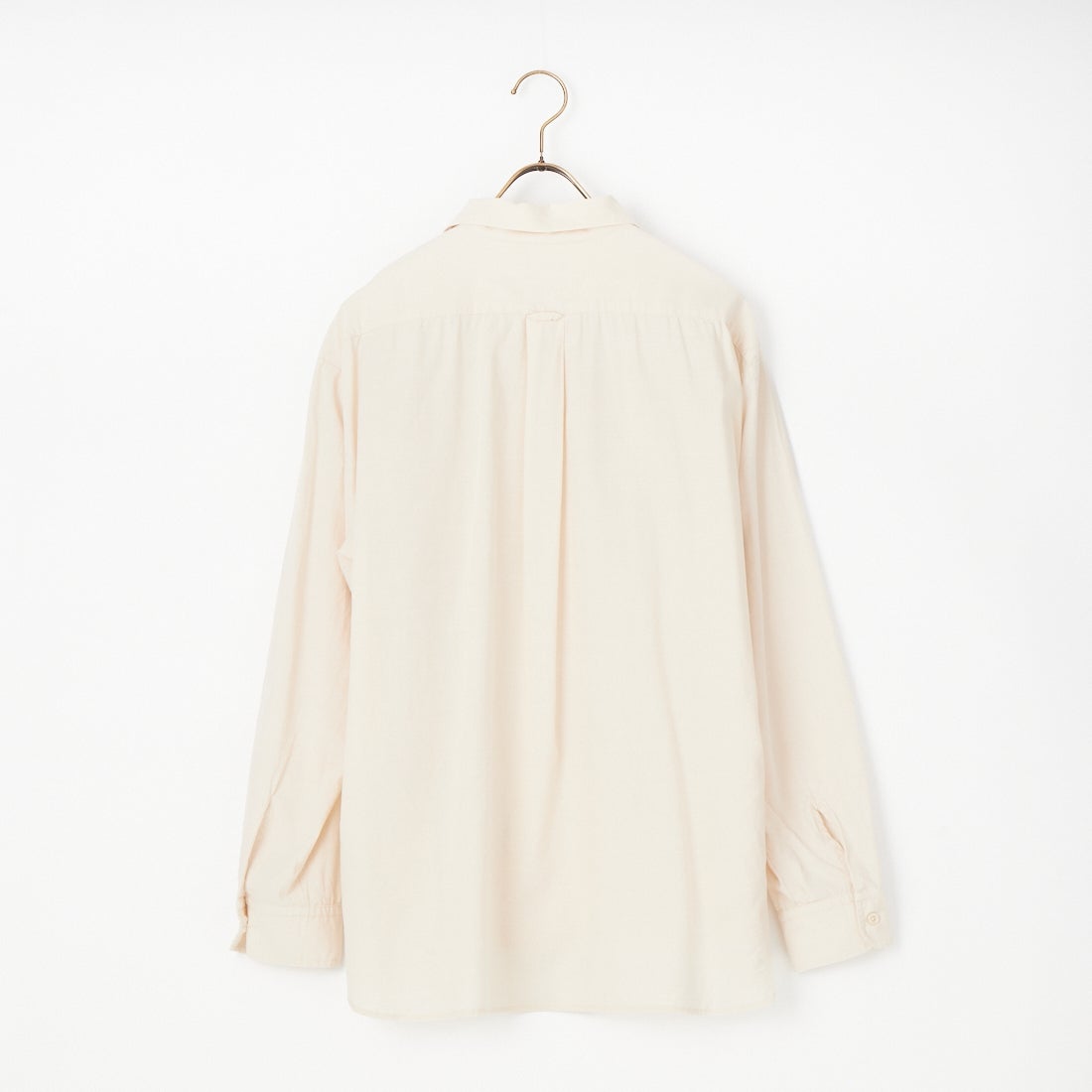 Jeans Factory Clothes [ジーンズファクトリークローズ] テックリネンワンナップカラーシャツ [EPC-61100] 1 IVORY