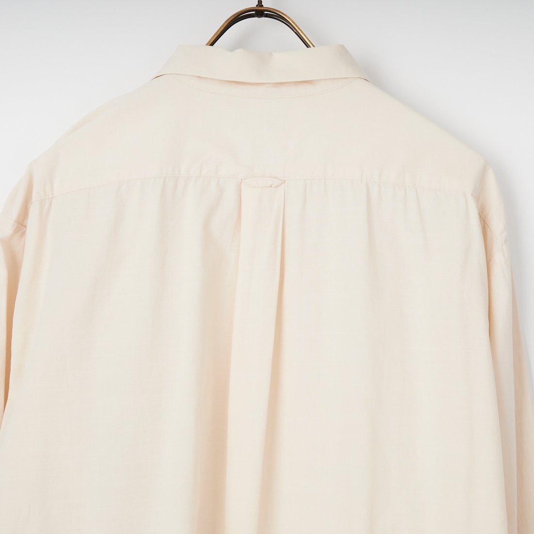 Jeans Factory Clothes [ジーンズファクトリークローズ] テックリネンワンナップカラーシャツ [EPC-61100] 1 IVORY