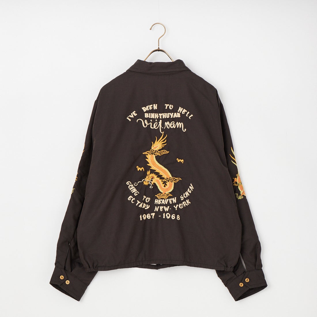 GOLD [ゴールド] ベトナムジャケット エイジングモデル [GL15847] 119 BLACK