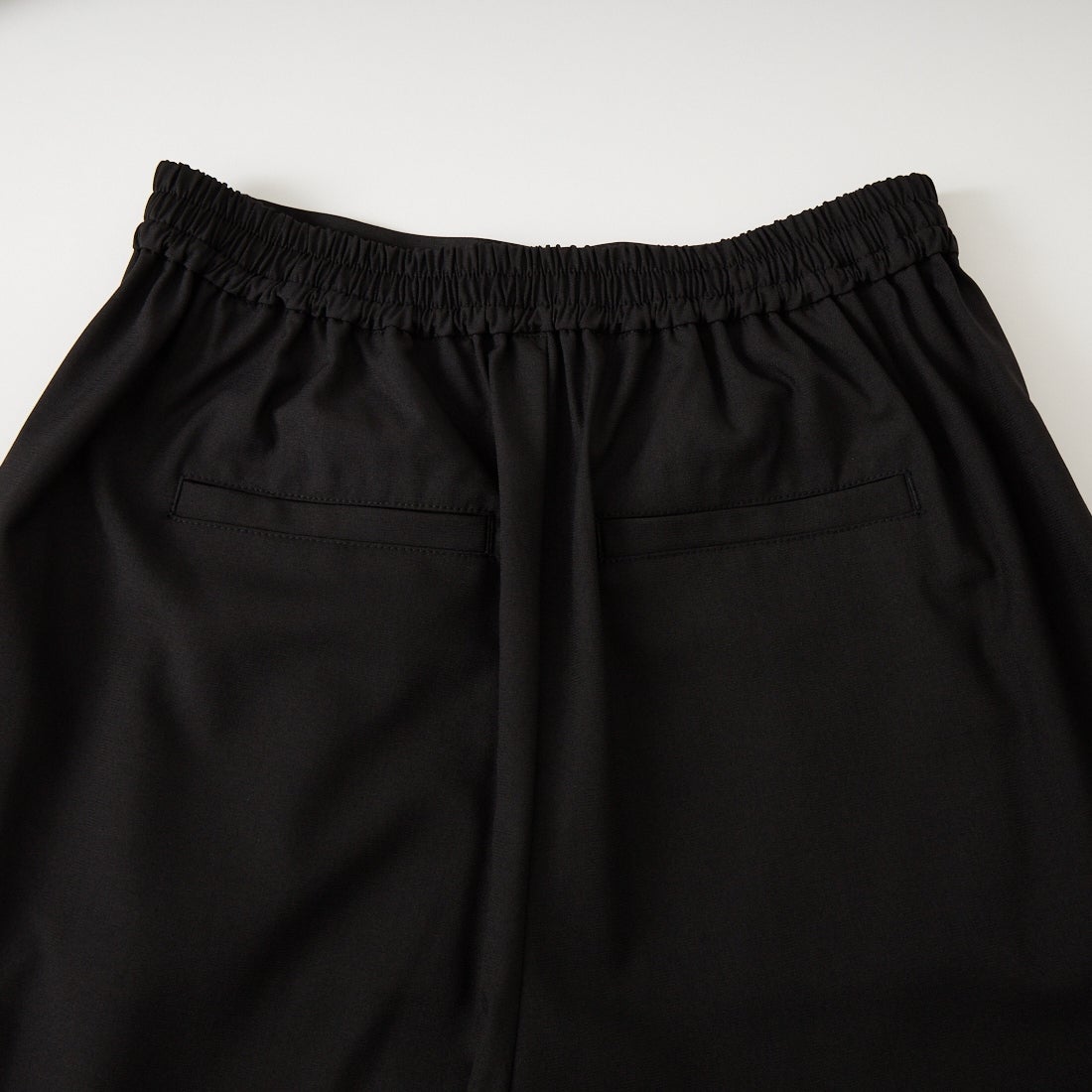 CLOCHE [クロシェ] ドライツイルワイドストレートパンツ [61286512] ﾌﾞﾗｯｸ