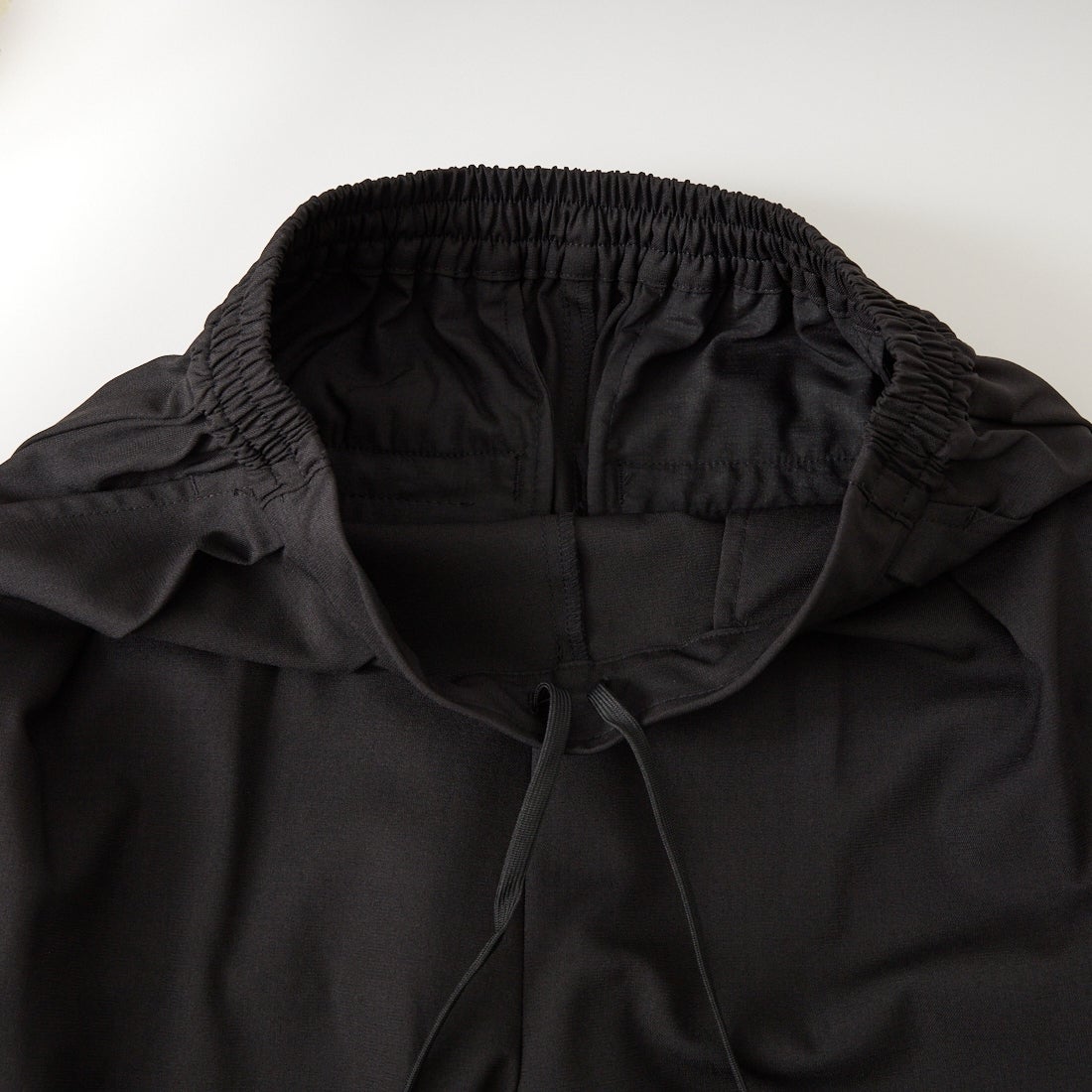 CLOCHE [クロシェ] ドライツイルワイドストレートパンツ [61286512] ﾌﾞﾗｯｸ