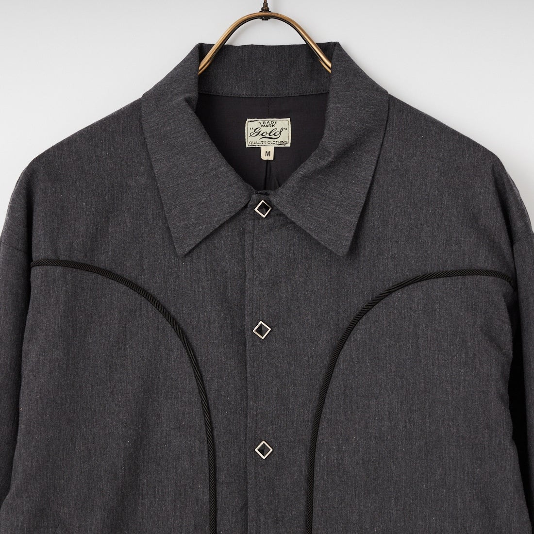 GOLD [ゴールド] コットンシルクネル ウェスタンジャケット [GL15854] 116 C.GRAY