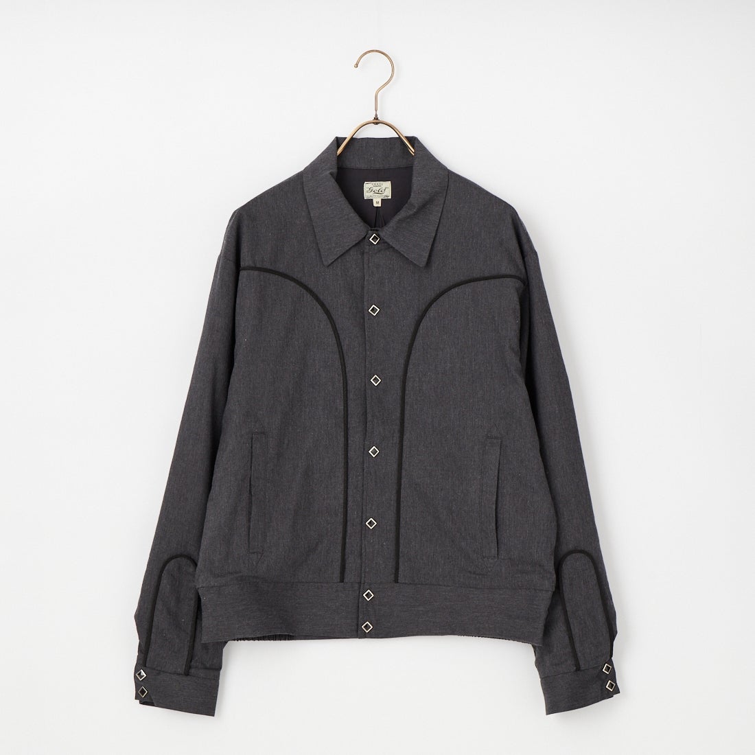 GOLD [ゴールド] コットンシルクネル ウェスタンジャケット [GL15854] 116 C.GRAY