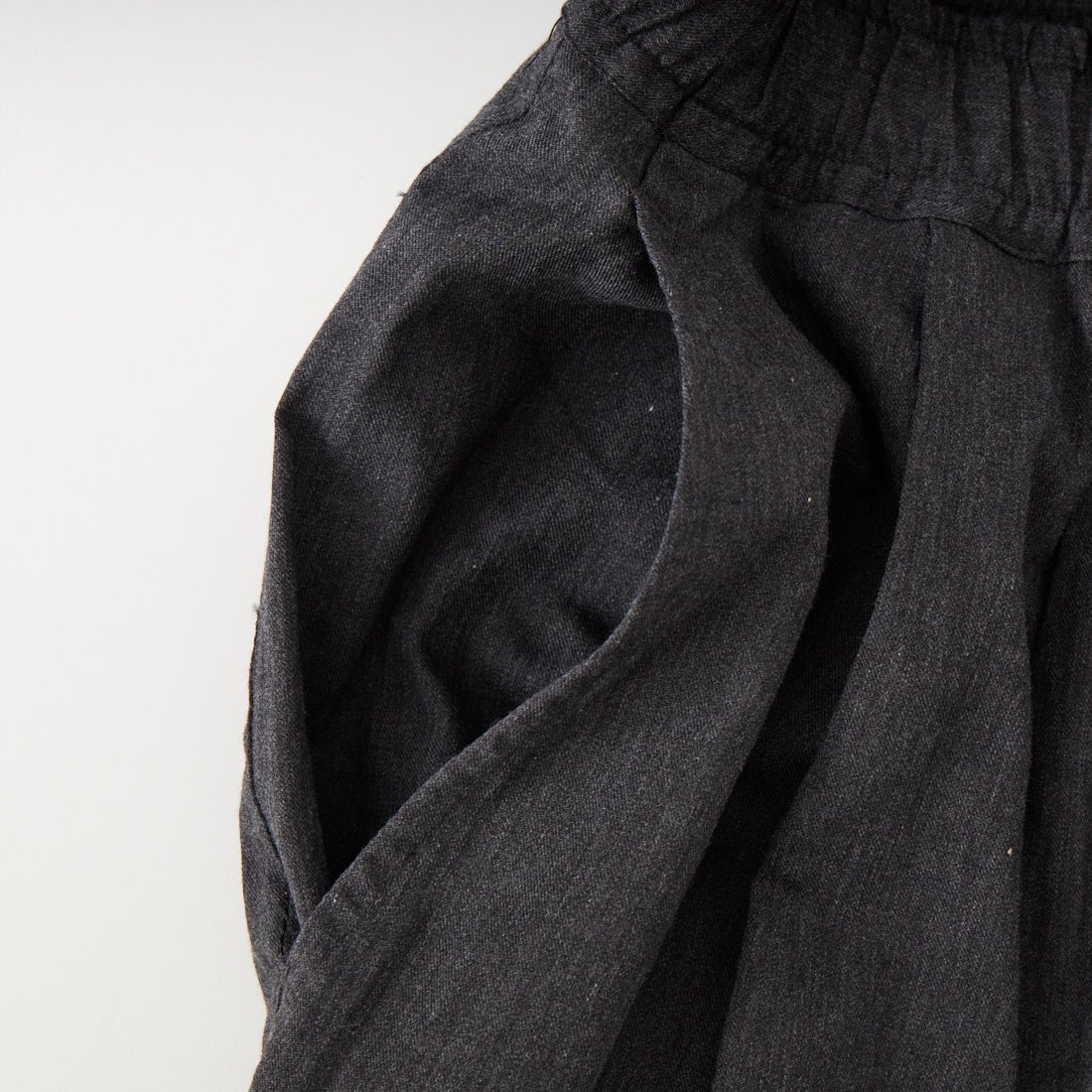 GOLD [ゴールド] コットンシルクネル 2タックイージーワイドパンツ [GL42617] 116 C.GRAY