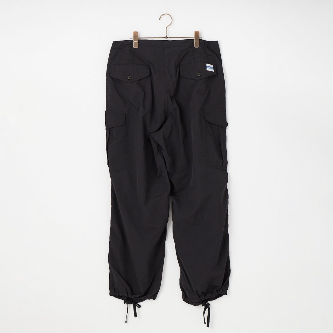 ARMY TWILL SANFORIZED [アーミーツイル サンフォライズド] ナイロンオックスカーゴパンツ [AM-2615004] BLACK