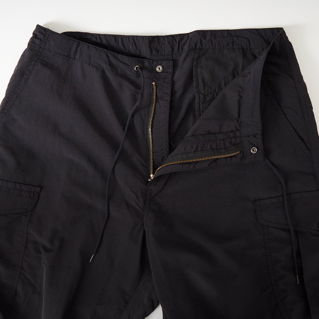 ARMY TWILL SANFORIZED [アーミーツイル サンフォライズド] ナイロンオックスカーゴパンツ [AM-2615004] BLACK