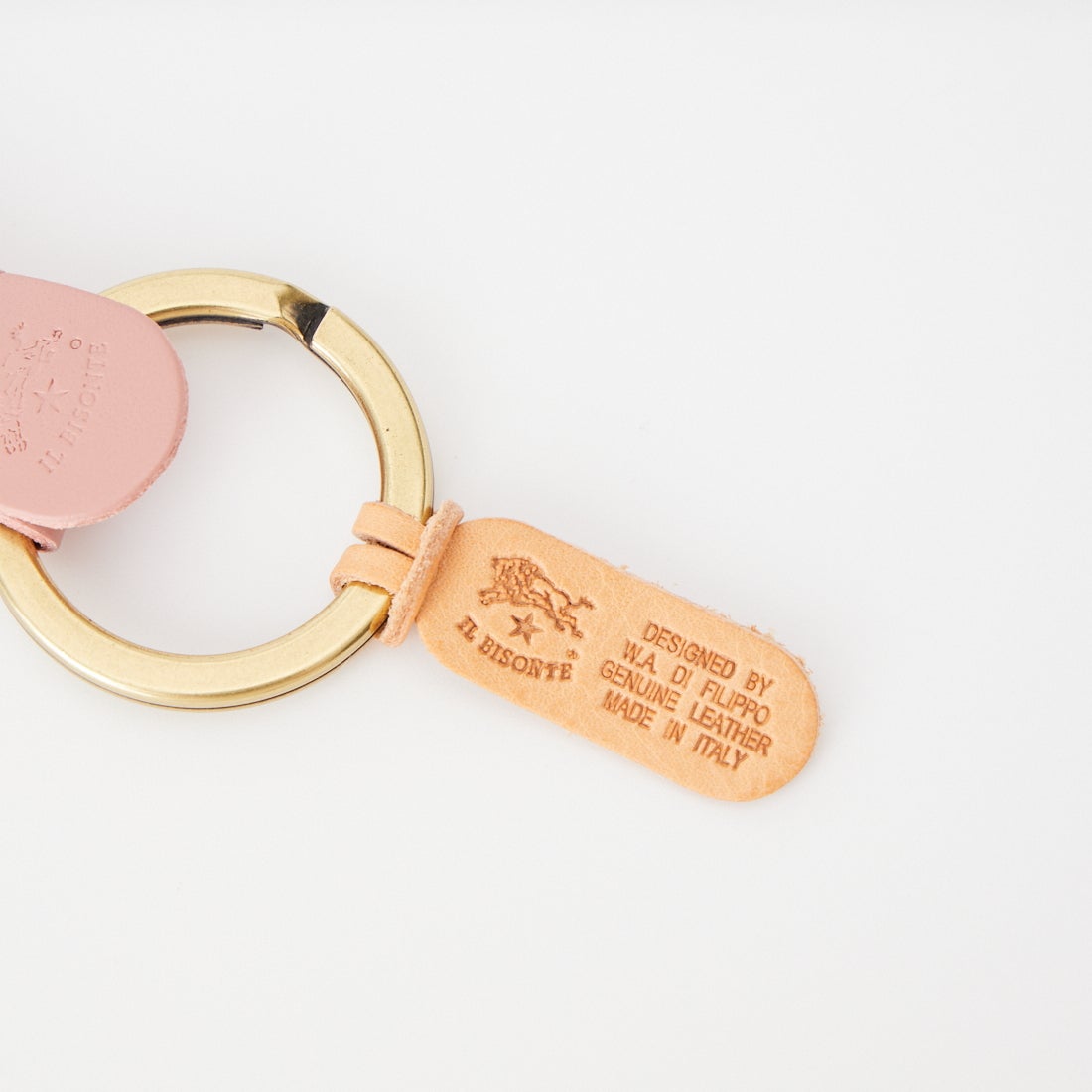 IL BISONTE [イルビゾンテ] レザーキーリング [54262305450] 73 PIETRA