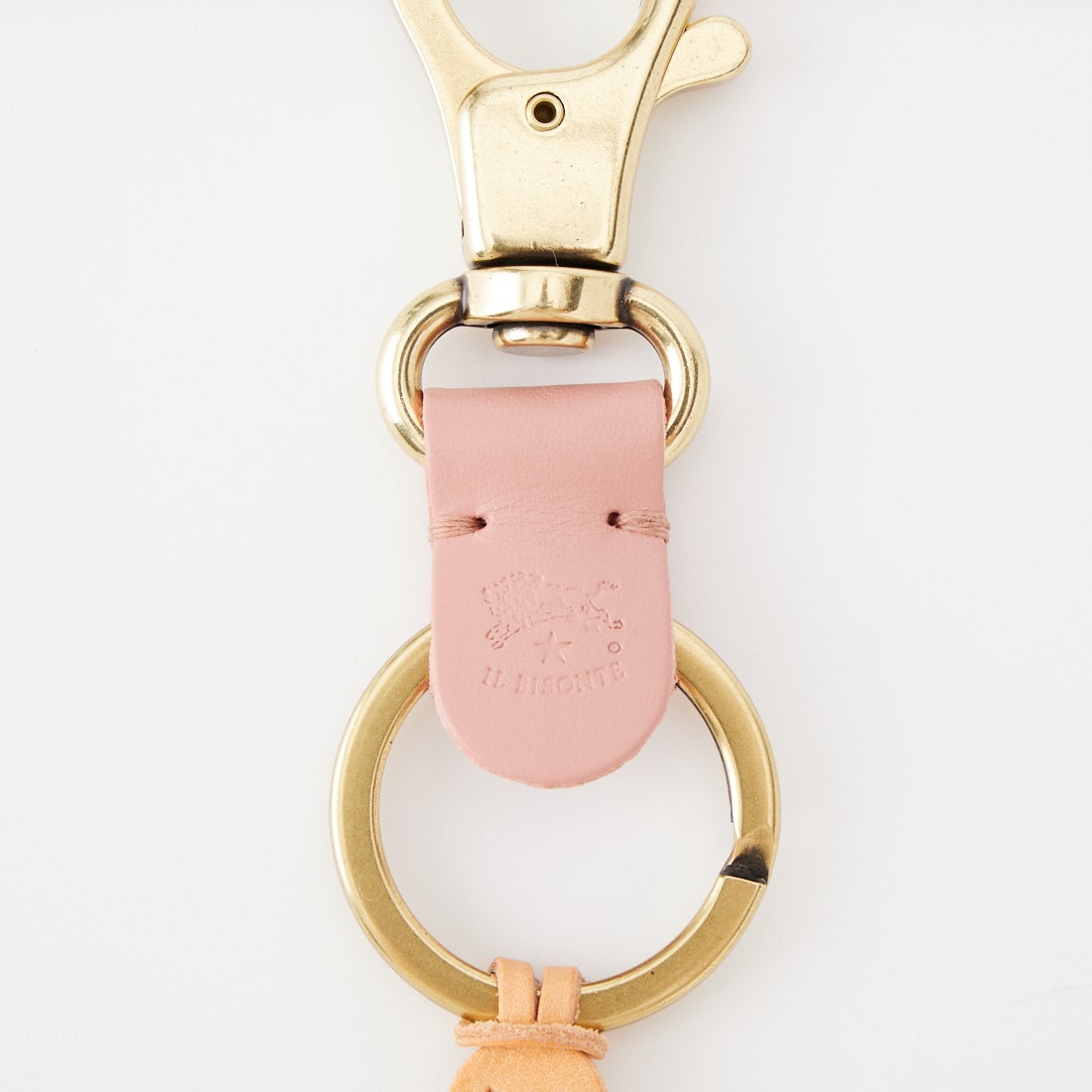 IL BISONTE [イルビゾンテ] レザーキーリング [54262305450] 73 PIETRA