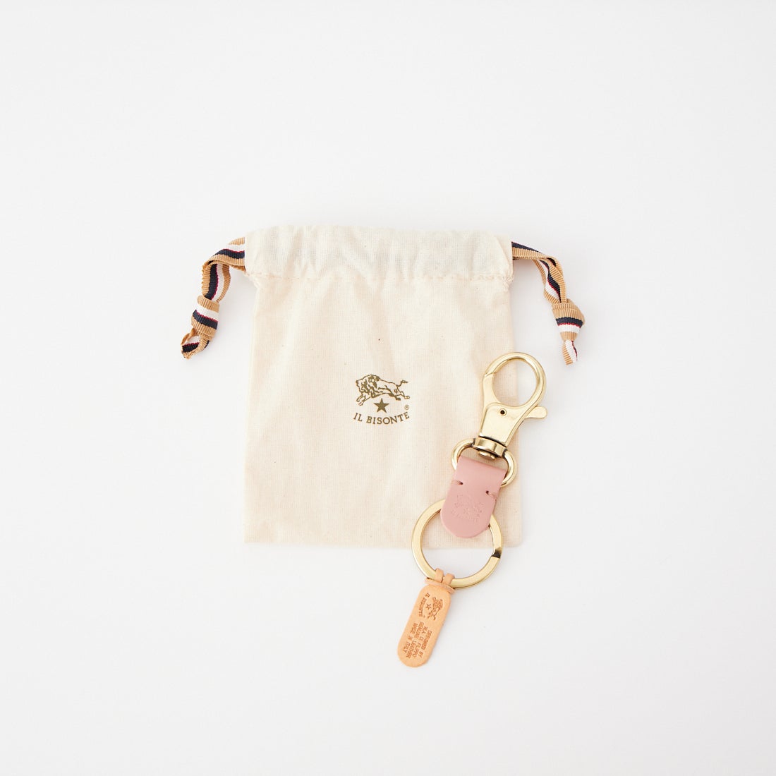 IL BISONTE [イルビゾンテ] レザーキーリング [54262305450] 73 PIETRA