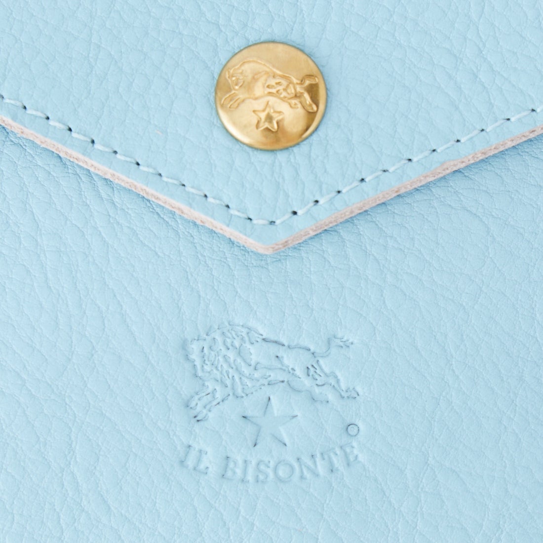 IL BISONTE [イルビゾンテ] レザーウォレット [54262306741] 35 CIELO