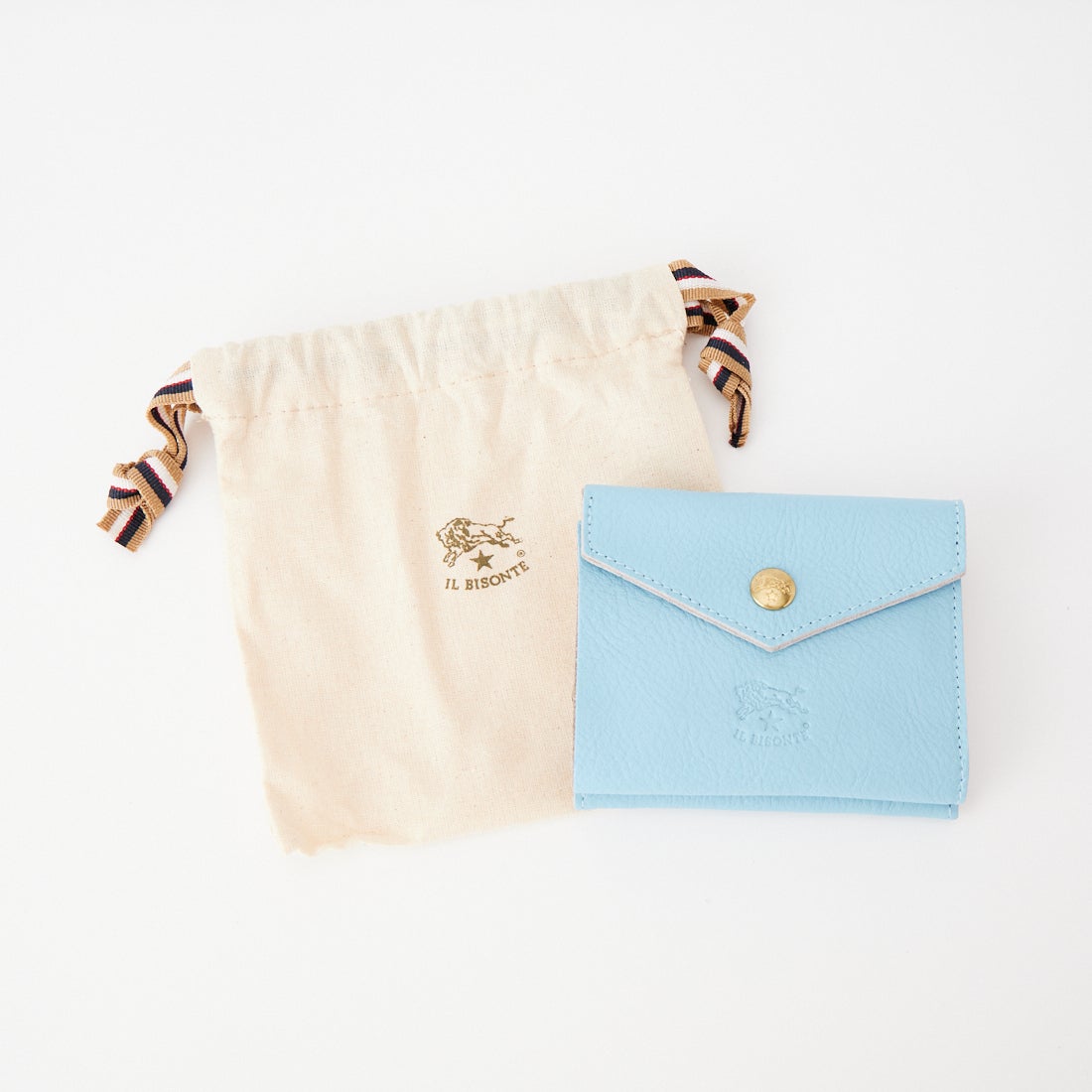 IL BISONTE [イルビゾンテ] レザーウォレット [54262306741] 35 CIELO