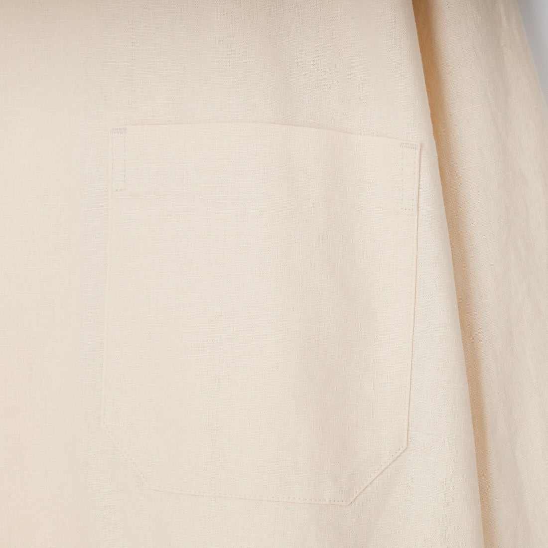 ARMY TWILL SANFORIZED [アーミーツイル サンフォライズド] コットンリネンユーティリティシャツ [AM-2617005] ECRU