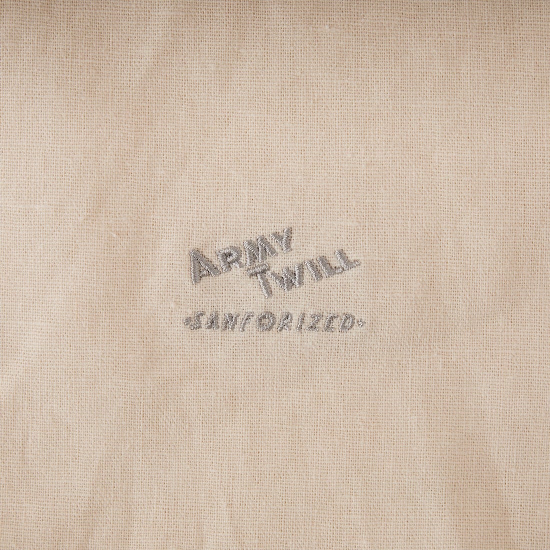 ARMY TWILL SANFORIZED [アーミーツイル サンフォライズド] コットンリネンユーティリティシャツ [AM-2617005] ECRU