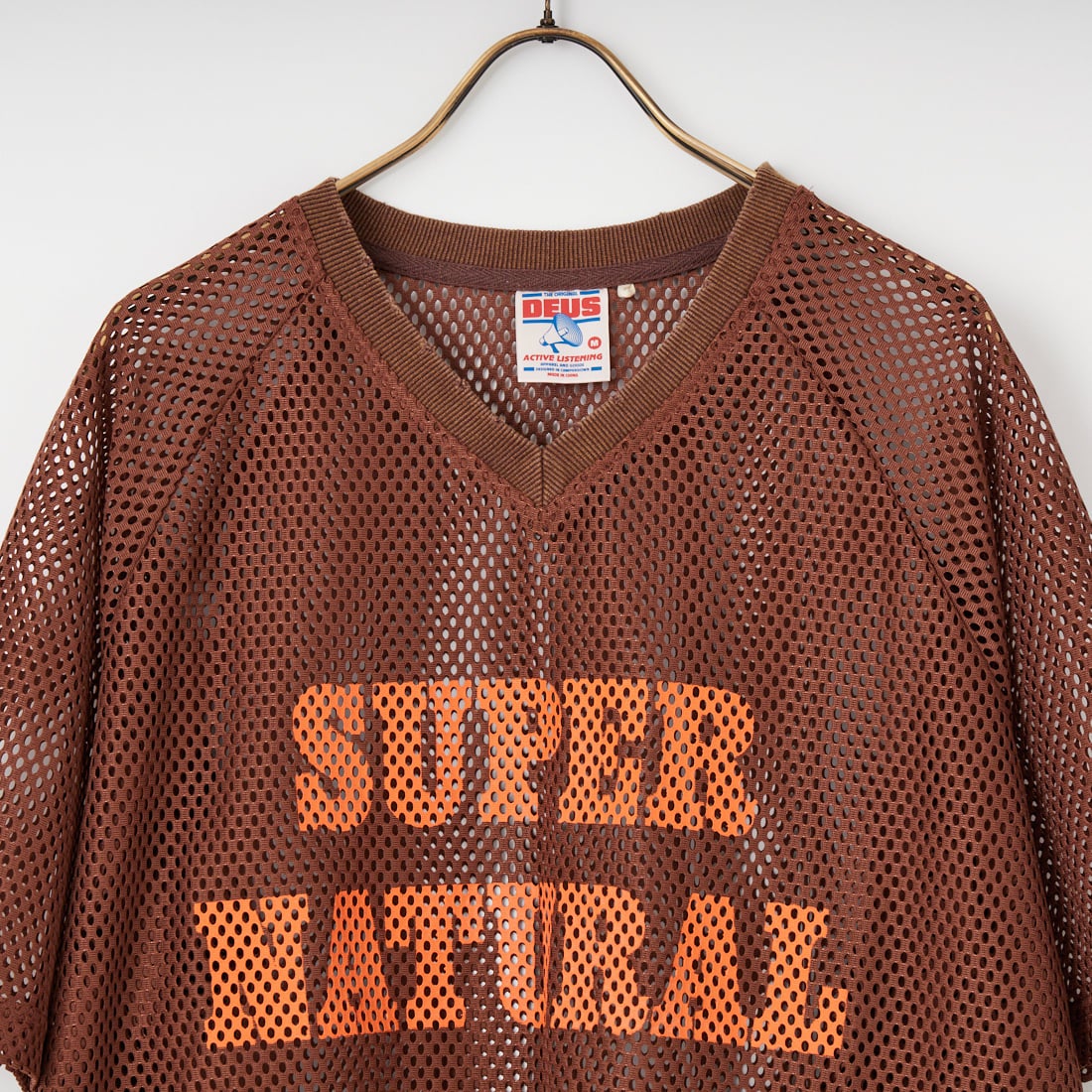 DEUS EX MACHINA [デウス エクス マキナ] MAGDALENE MOTO メッシュTシャツ [D261UTS719] CINNAMON B