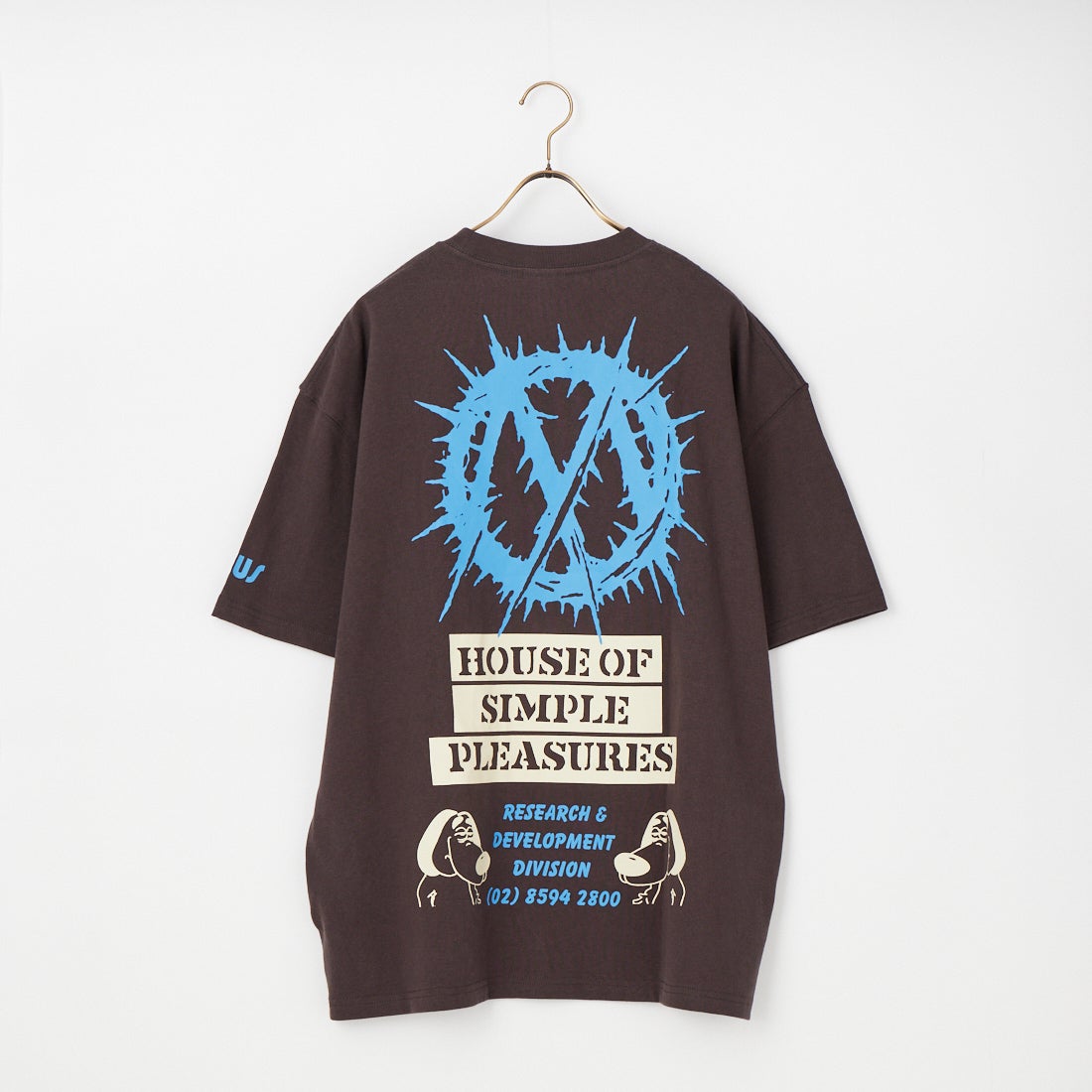 DEUS EX MACHINA [デウス エクス マキナ] OFFICE MUSIQUE ショートスリーブTシャツ [D261UTS712] ANTHRACITE