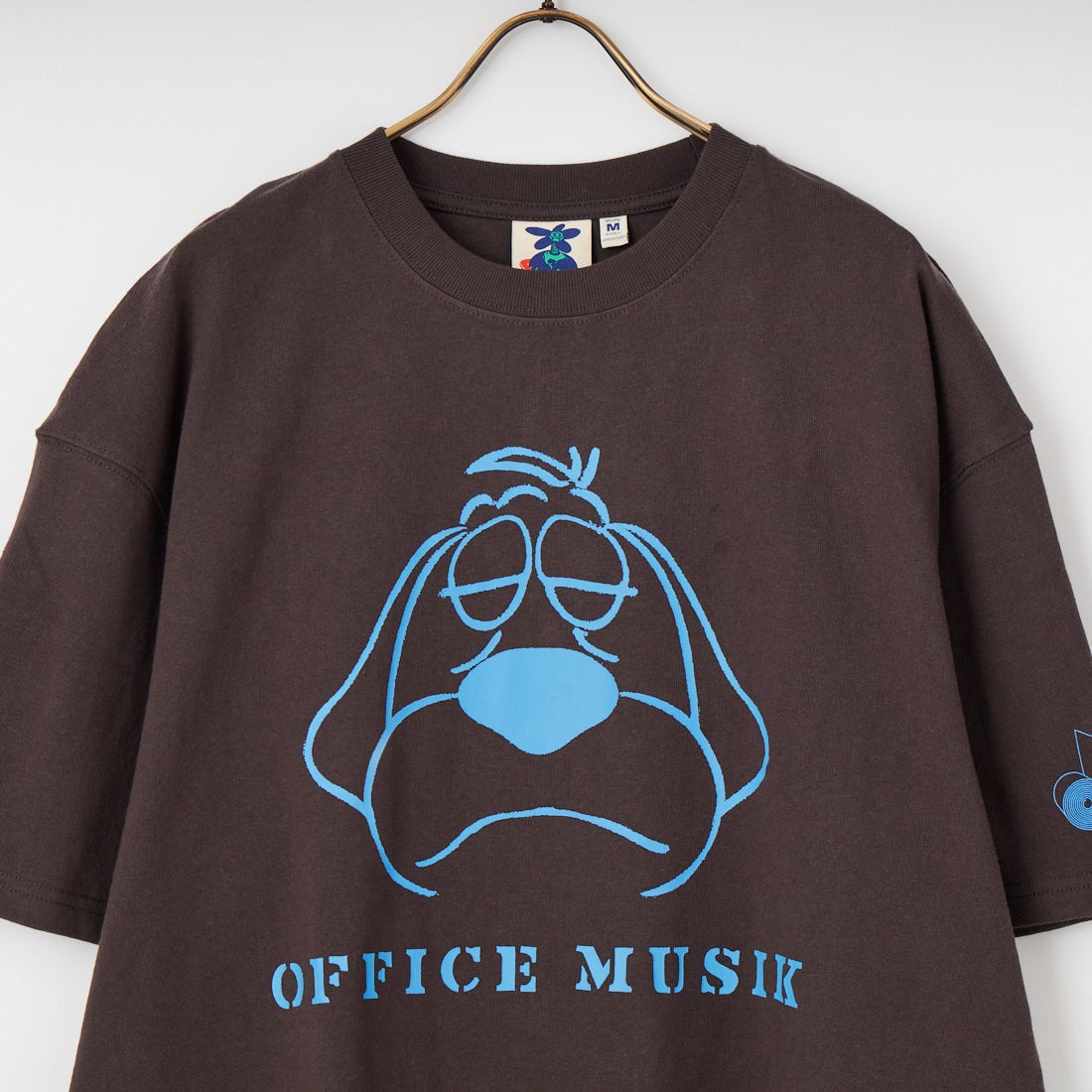 DEUS EX MACHINA [デウス エクス マキナ] OFFICE MUSIQUE ショートスリーブTシャツ [D261UTS712] ANTHRACITE
