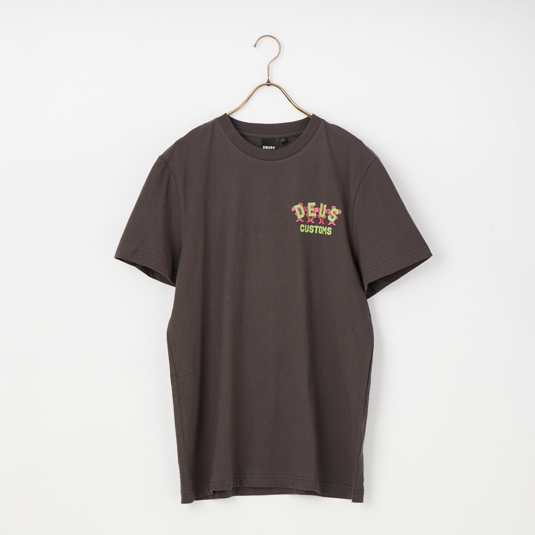 DEUS EX MACHINA [デウス エクス マキナ] FANCY PANSY ショートスリーブTシャツ [D261MTS538] ANTHRACITE