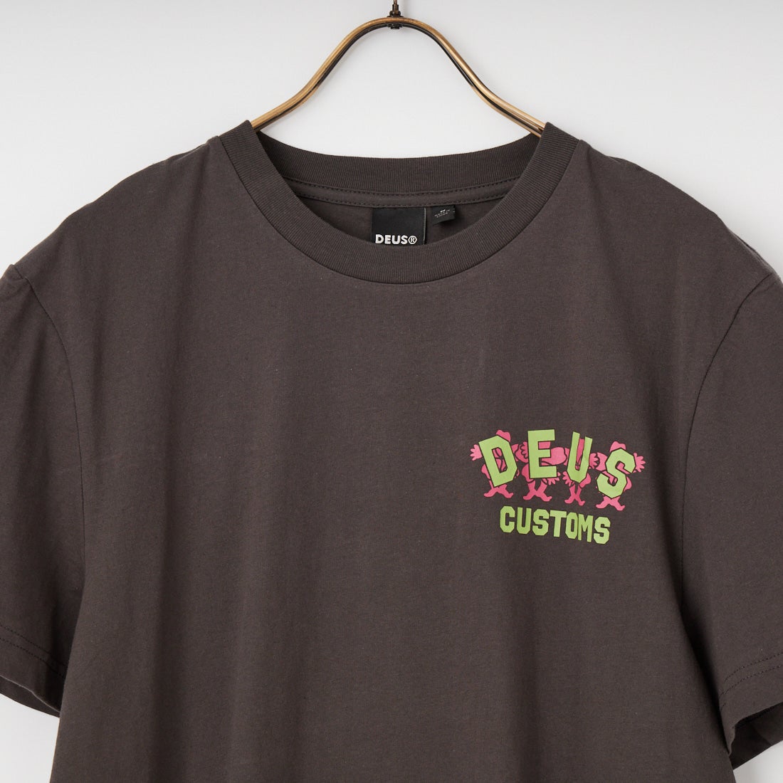 DEUS EX MACHINA [デウス エクス マキナ] FANCY PANSY ショートスリーブTシャツ [D261MTS538] ANTHRACITE