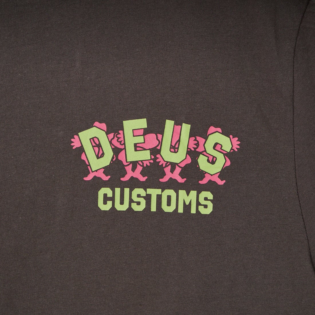 DEUS EX MACHINA [デウス エクス マキナ] FANCY PANSY ショートスリーブTシャツ [D261MTS538] ANTHRACITE