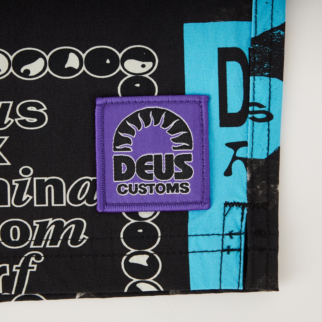 DEUS EX MACHINA [デウス エクス マキナ] WASHED AWAY スイムショーツ [D261MBS528] CAVIAR