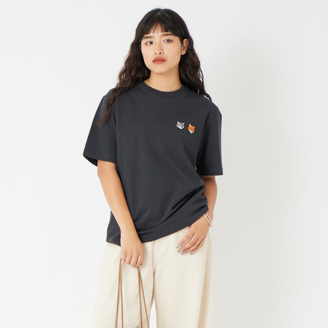 MAISON KITSUNE [メゾン キツネ] ダブルフォックスヘッド コンフォート