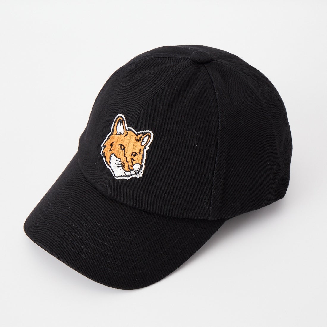 MAISON KITSUNE [メゾン キツネ] フォックスヘッドキャップ [PM06100WW0096] P199 BLACK