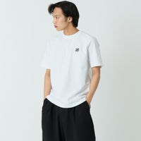 P100 WHITE&&モデル身長：179cm 着用サイズ：M&&