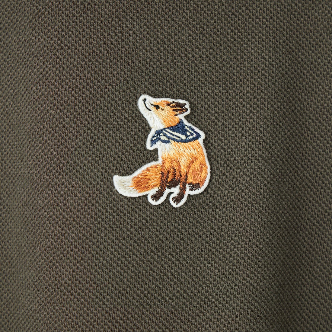 MAISON KITSUNE [メゾン キツネ] ドリーミングフォックス コンフォートポロシャツ [QM00201KP0001] 0453 BELUG