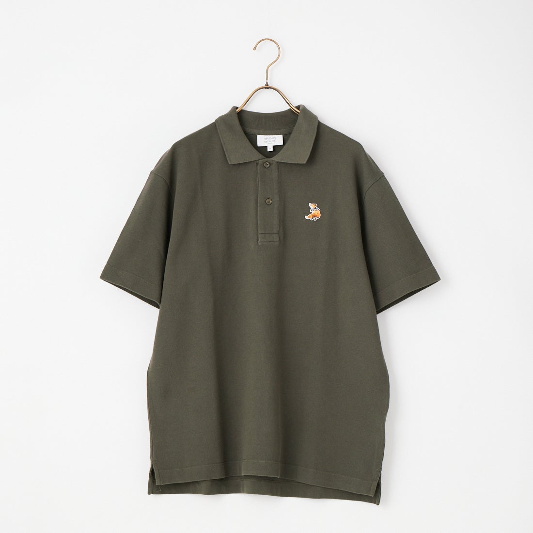 MAISON KITSUNE [メゾン キツネ] ドリーミングフォックス コンフォートポロシャツ [QM00201KP0001] 0453 BELUG