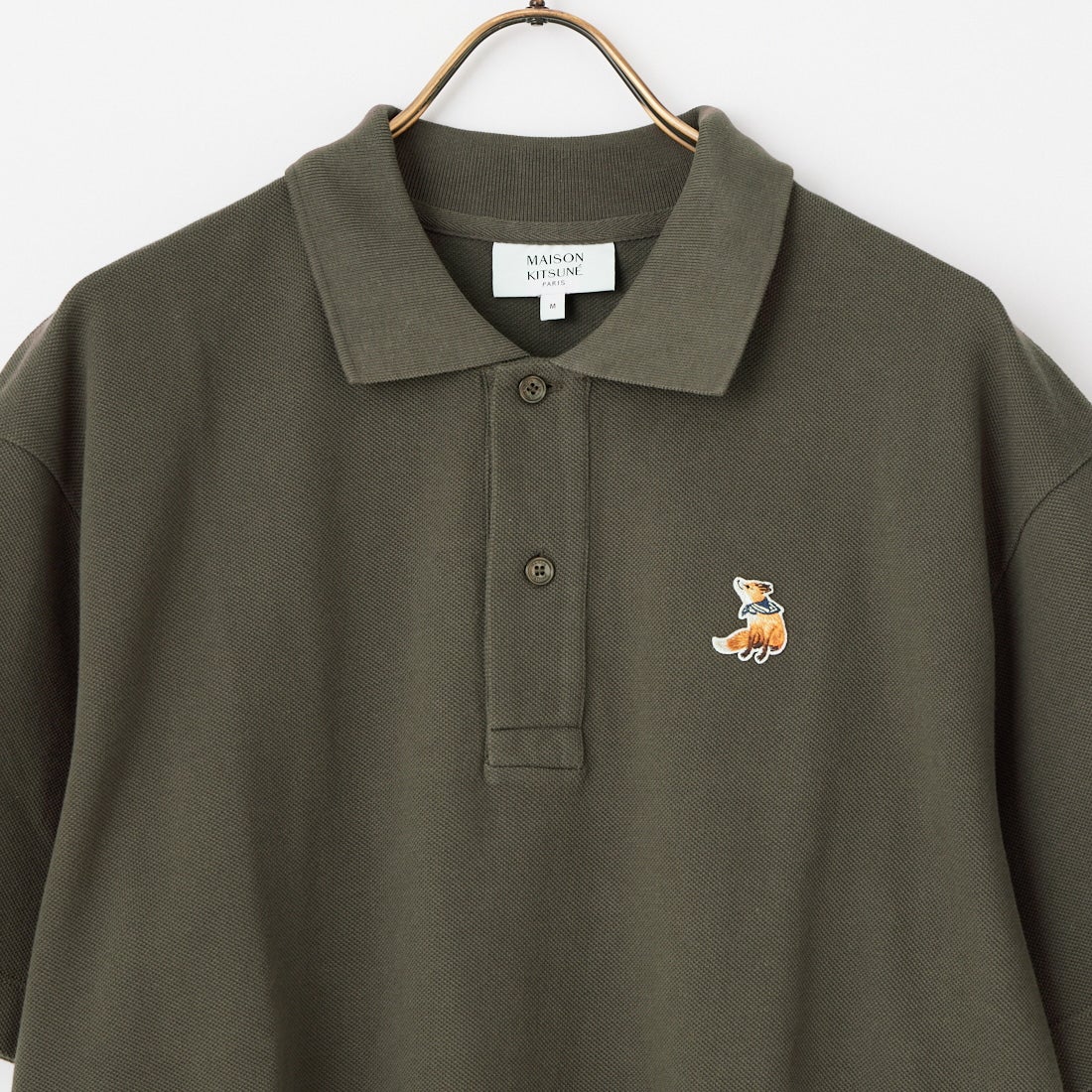 MAISON KITSUNE [メゾン キツネ] ドリーミングフォックス コンフォートポロシャツ [QM00201KP0001] 0453 BELUG