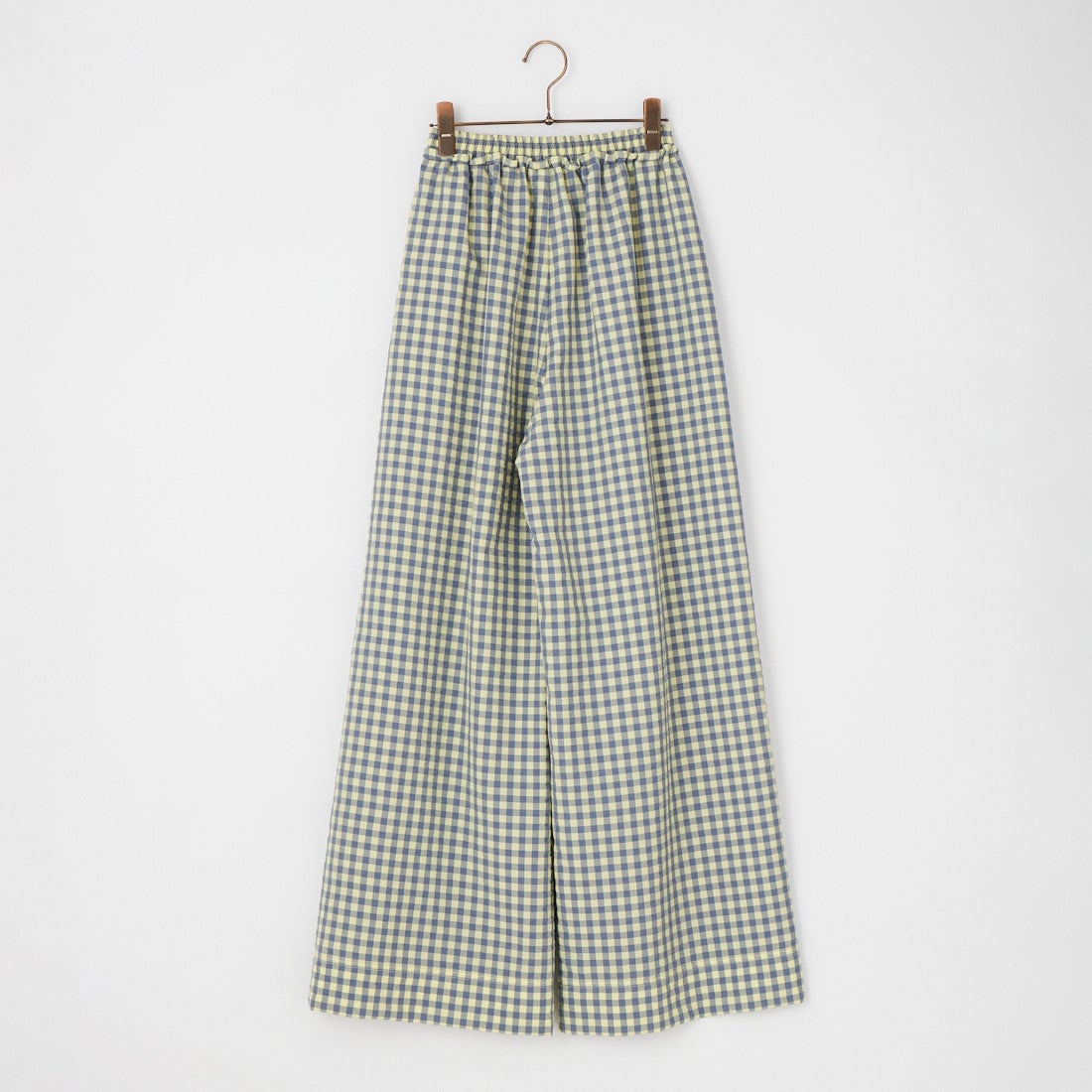 MAISON SPECIAL [メゾンスペシャル] マルチカラーイージーチェックパンツ [21261465705] YEL