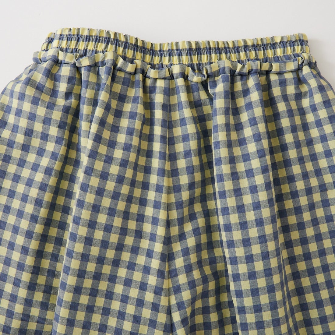 MAISON SPECIAL [メゾンスペシャル] マルチカラーイージーチェックパンツ [21261465705] YEL