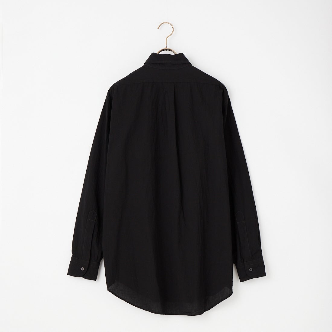 blurhms ROOTSTOCK [ブラームス ルーツストック] 強撚シャンブレーボタンダウンシャツ [BROOTS26S3] 02 BLACK