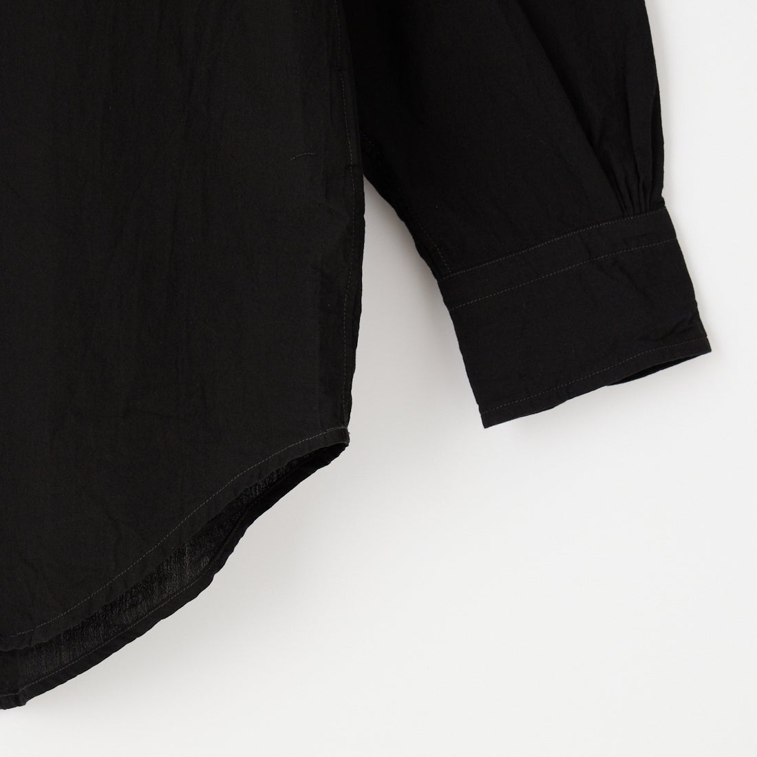 blurhms ROOTSTOCK [ブラームス ルーツストック] 強撚シャンブレーボタンダウンシャツ [BROOTS26S3] 02 BLACK