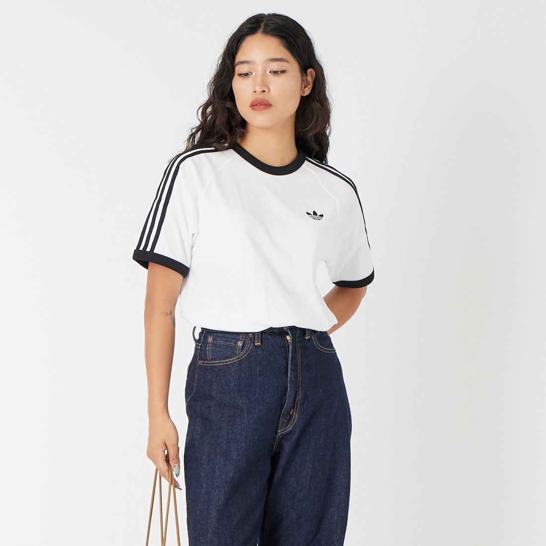 adidas Originals [アディダス オリジナルス] スリーストライプTシャツ [DB785]