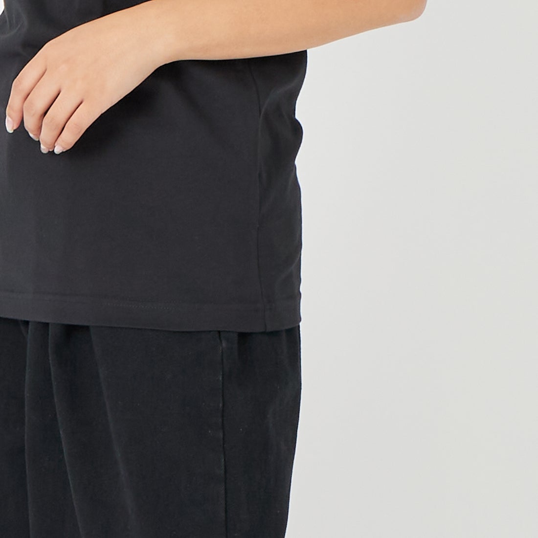 adidas Originals [アディダス オリジナルス] スリーストライプTシャツ [DB785] KE3538 &&モデル身長：162cm 着用サイズ：S&&