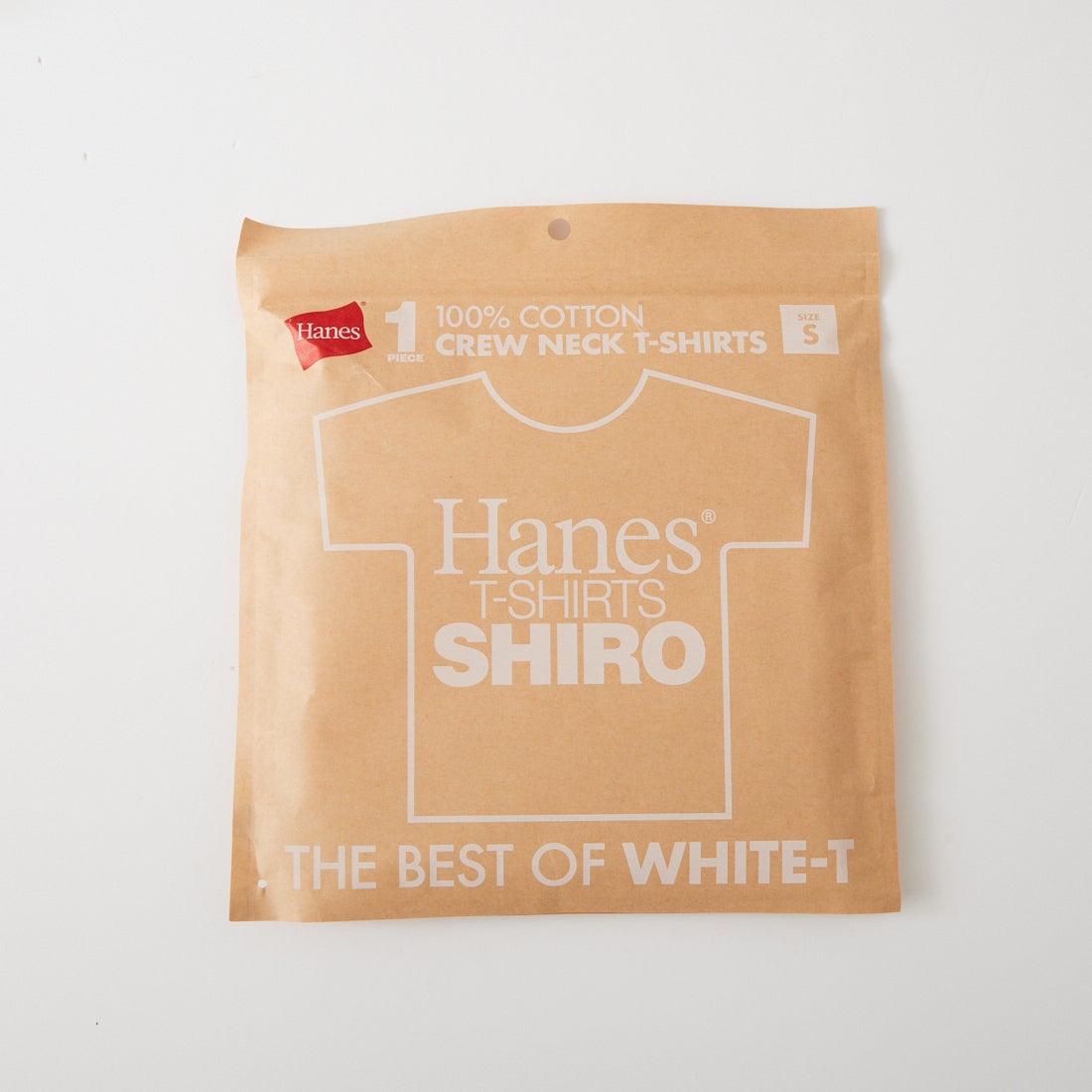 Hanes [ヘインズ] 1P SHIRO クルーネックTシャツ [HM1-D201] 010 WHITE
