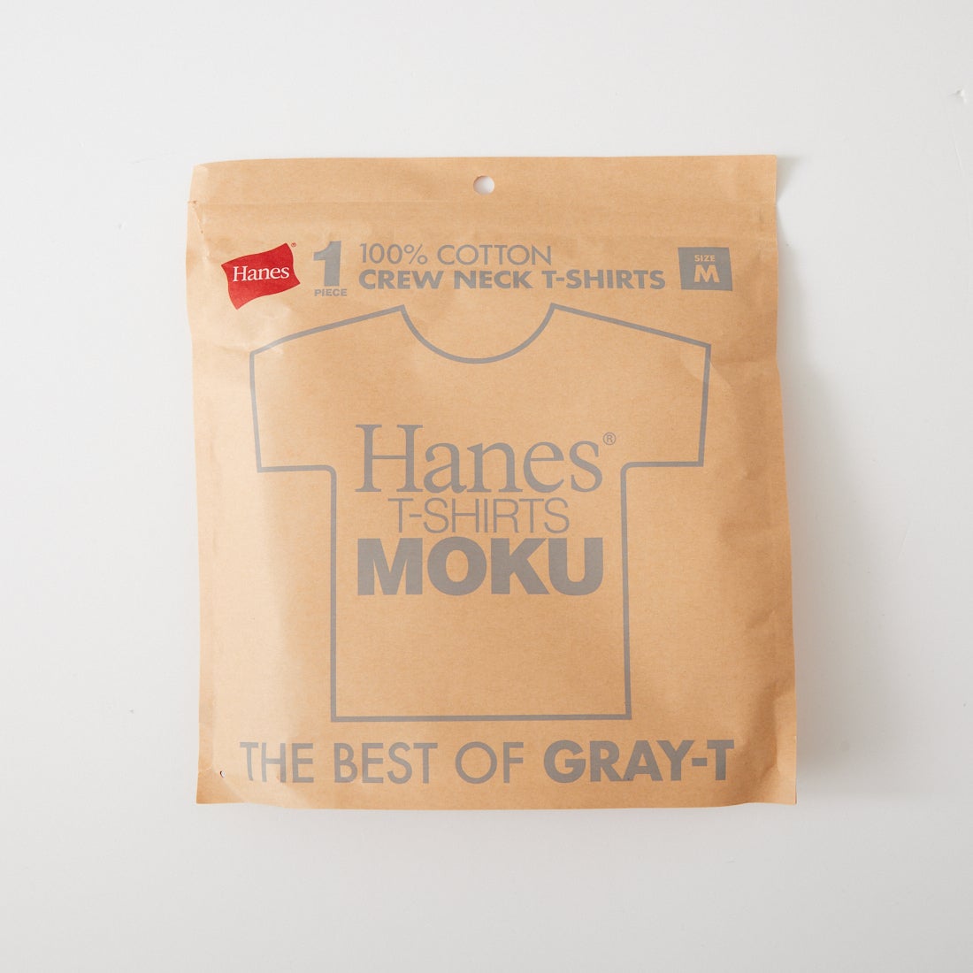 Hanes [ヘインズ] 1P MOKU クルーネックTシャツ [HM1-D203] 060 H.GRAY