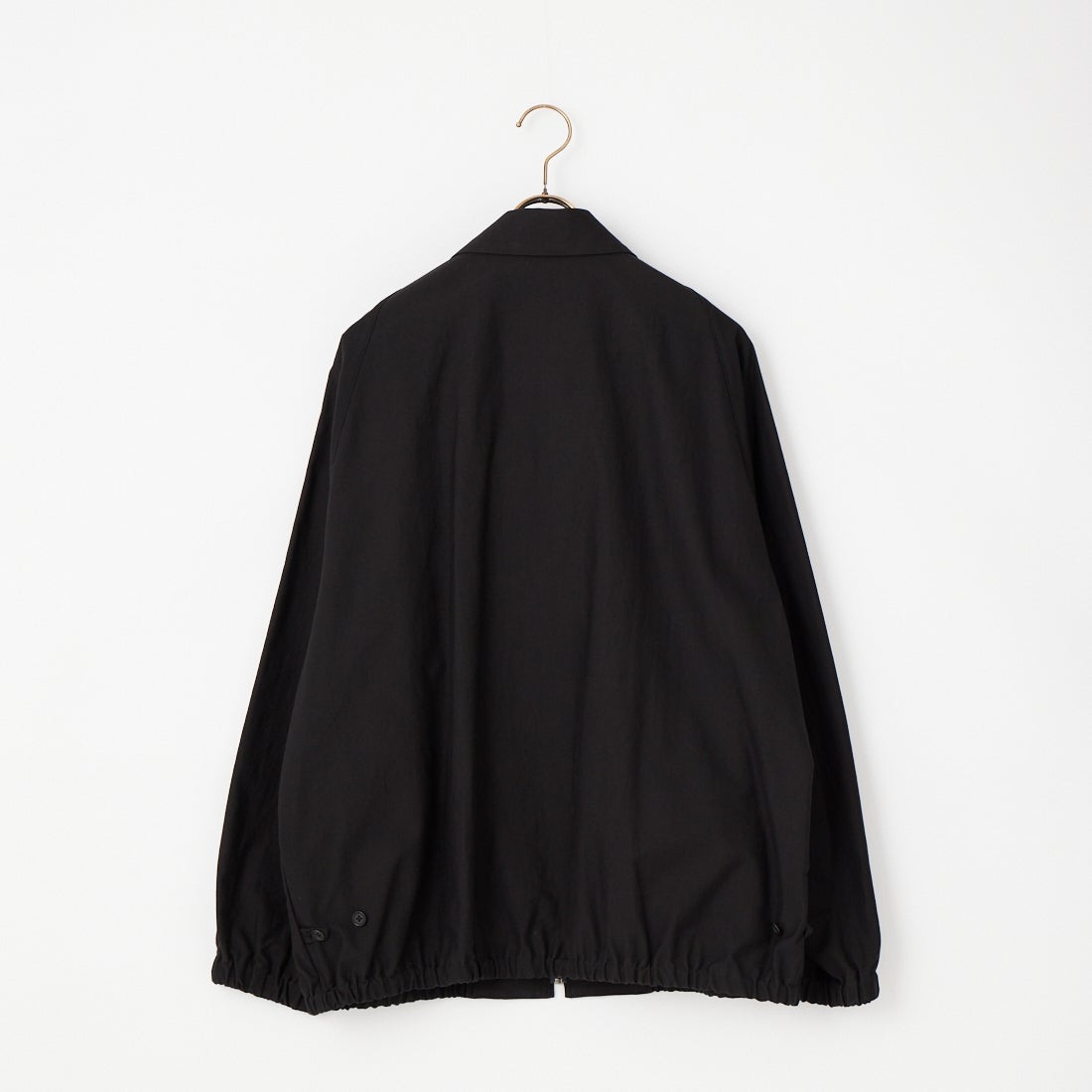 STILL BY HAND [スティルバイハンド] ジップアップモールスキンブルゾン [BL01261] INK BLACK