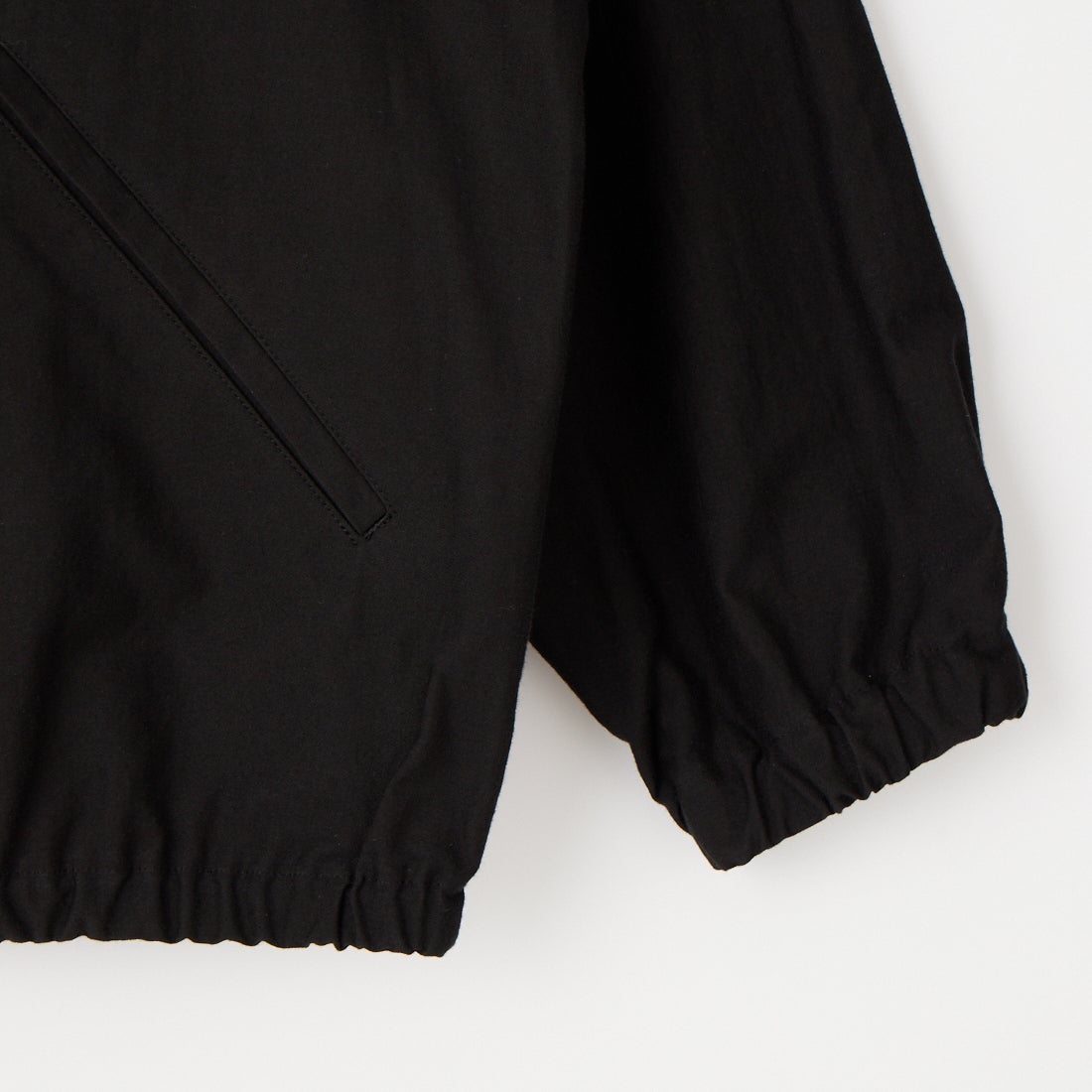 STILL BY HAND [スティルバイハンド] ジップアップモールスキンブルゾン [BL01261] INK BLACK