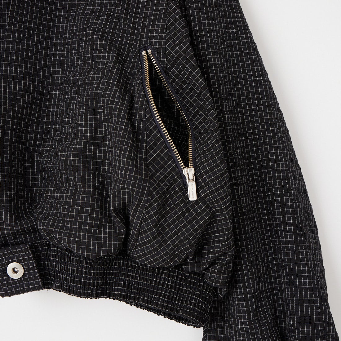 MAISON SPECIAL [メゾンスペシャル] レイヤードチェックブルゾン [21261215307] NVY