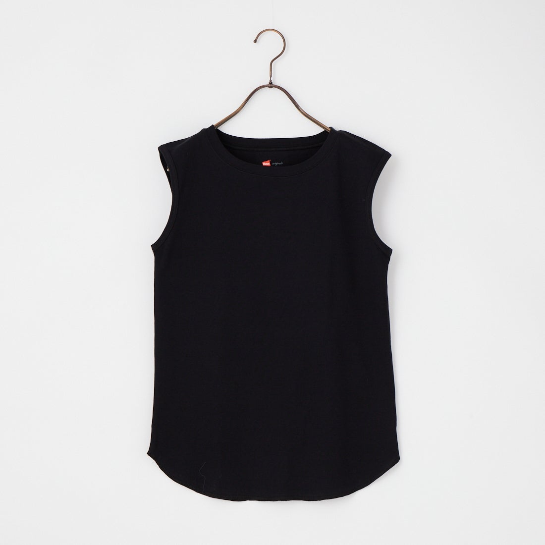 Hanes [ヘインズ] スリーブレスTシャツ [HM3-D103] 090 BLACK