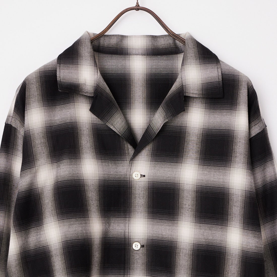 A VONTADE [アボンタージ] オープンカラーシャツ [VTD-0397-SH] 2 B.SHADOW