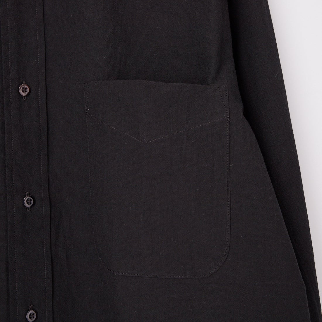 A VONTADE [アボンタージ] バンドカラーシャツ [VTD-0361-SH] 5 BLACK