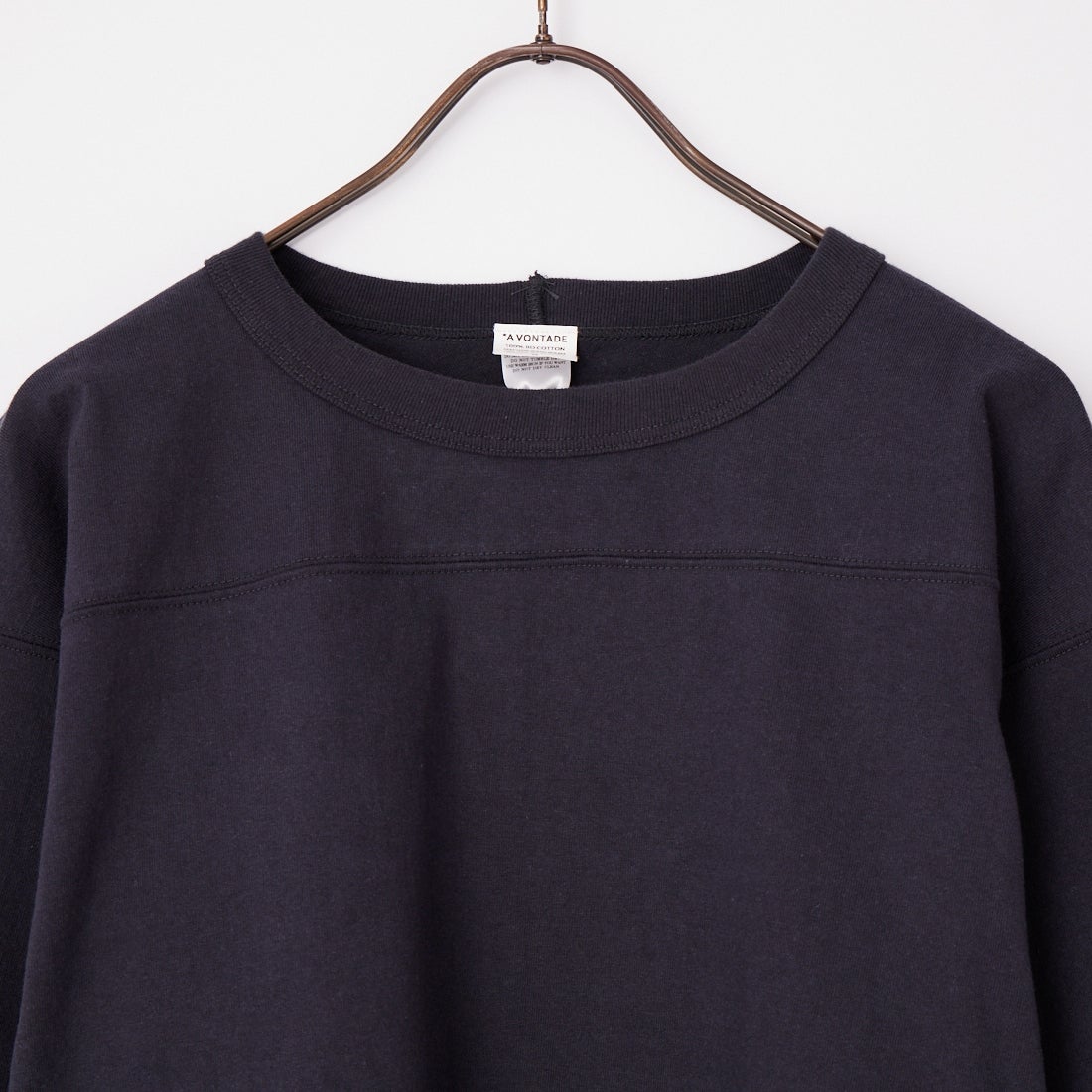 A VONTADE [アボンタージ] 7.5オンス フットボールTシャツ [VTD-0576-CS-P2] 9 INK